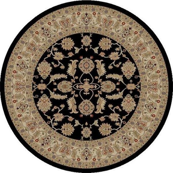 Concord Global Trading Concord Global 44430 5 ft. 3 in. Jewel Antep - Round; Black 44430 - main